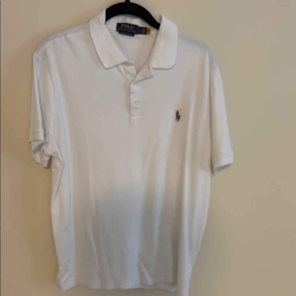 Polo by Ralph Lauren Men's White Polo Shirt
